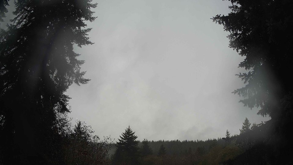 Pacific Northwest skyline timelapse on Nov 1st, 2025 at 9:00 AM