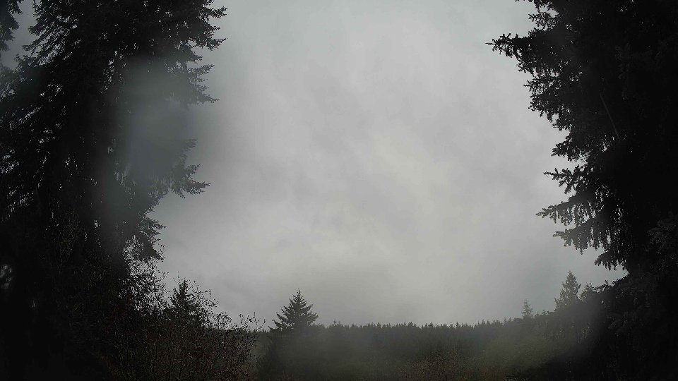 Pacific Northwest skyline timelapse on Nov 1st, 2025 at 9:45 AM