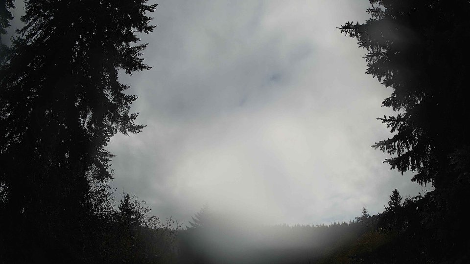 Pacific Northwest skyline timelapse on Nov 1st, 2025 at 12:00 PM