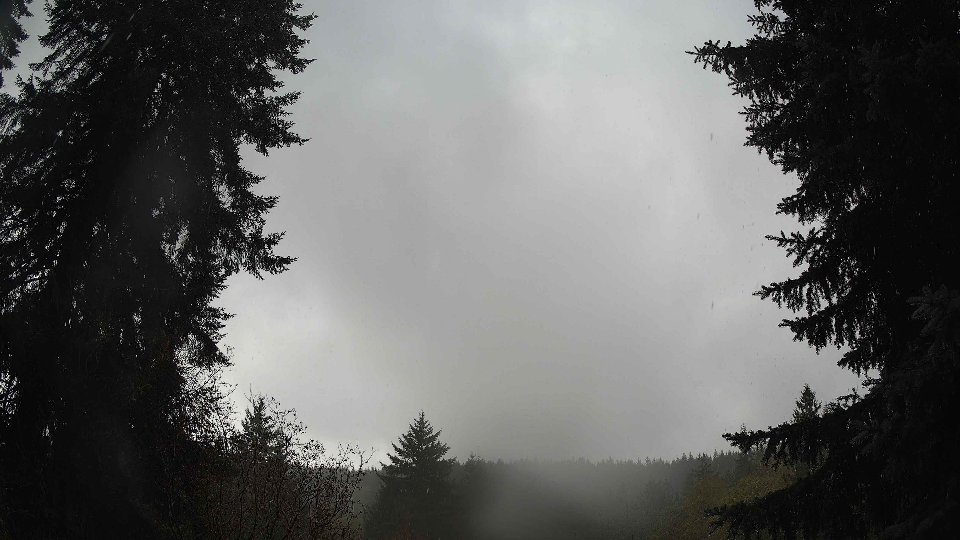 Pacific Northwest skyline timelapse on Nov 1st, 2025 at 1:00 PM