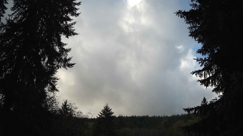 Pacific Northwest skyline timelapse on Nov 1st, 2025 at 2:15 PM