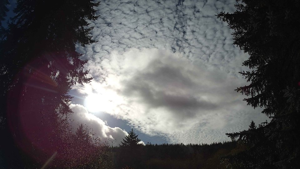 Pacific Northwest skyline timelapse on Nov 1st, 2025 at 3:00 PM