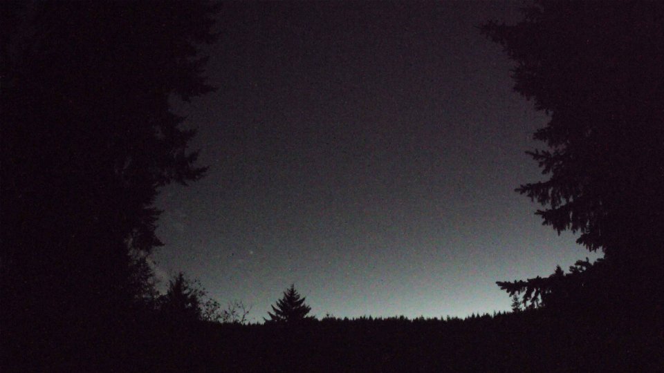 Pacific Northwest skyline timelapse on Nov 1st, 2025 at 6:47 PM
