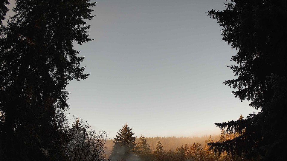 Pacific Northwest skyline timelapse on Nov 2nd, 2025 at 7:00 AM