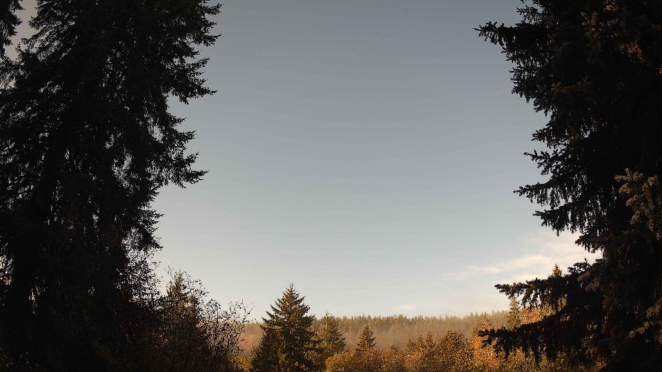 Pacific Northwest skyline timelapse on Nov 2nd, 2025 at 7:30 AM