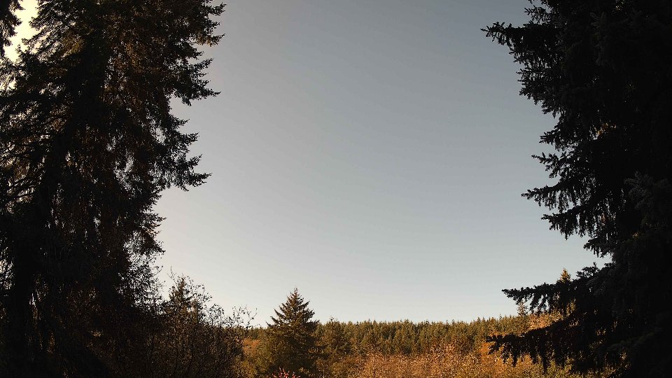 Pacific Northwest skyline timelapse on Nov 2nd, 2025 at 8:30 AM
