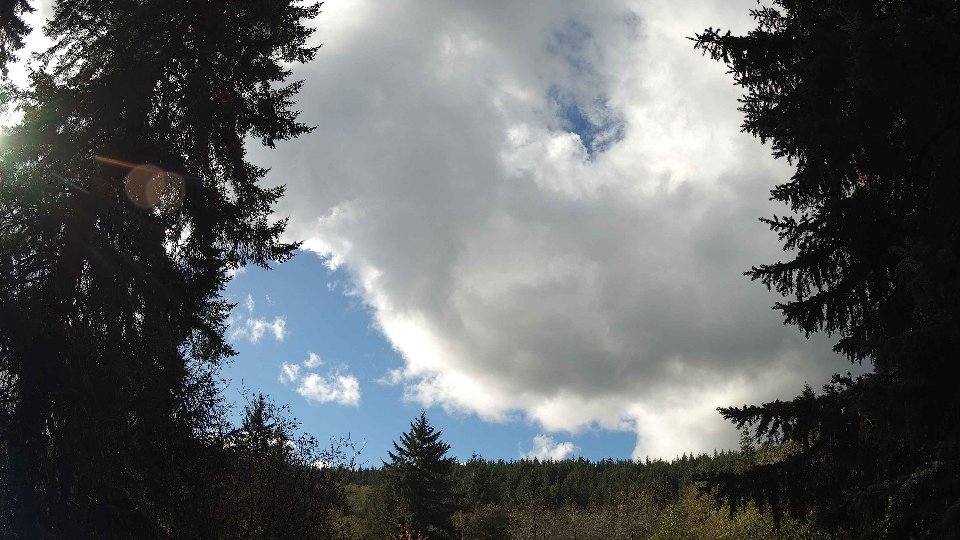 Pacific Northwest skyline timelapse on Nov 2nd, 2025 at 10:15 AM