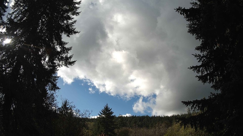 Pacific Northwest skyline timelapse on Nov 2nd, 2025 at 10:45 AM
