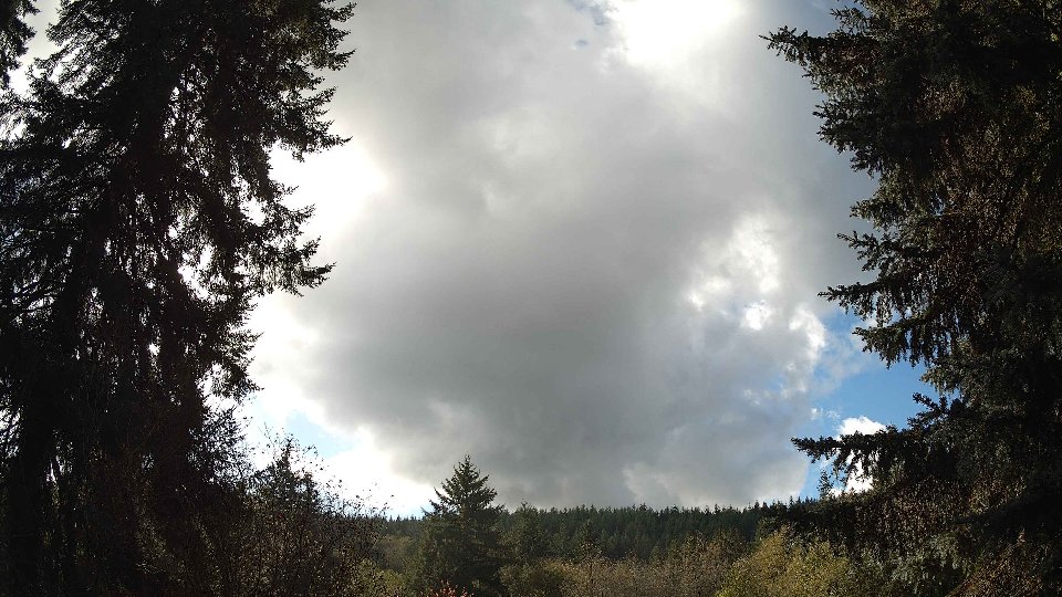 Pacific Northwest skyline timelapse on Nov 2nd, 2025 at 11:45 AM