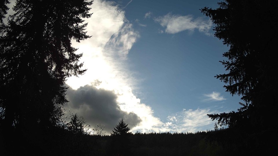 Pacific Northwest skyline timelapse on Nov 2nd, 2025 at 1:00 PM