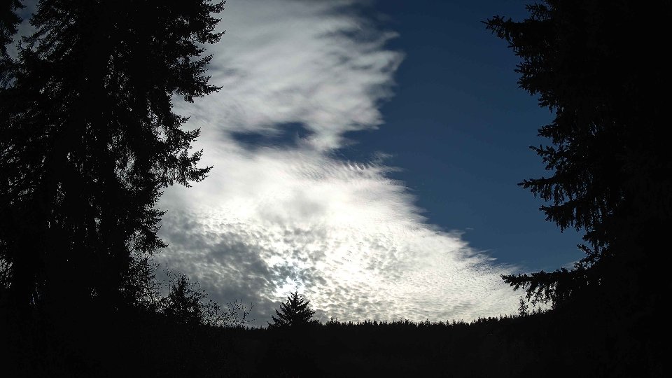 Pacific Northwest skyline timelapse on Nov 2nd, 2025 at 1:45 PM