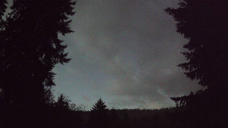 Pacific Northwest skyline timelapse on Nov 2nd, 2025 at 5:15 AM