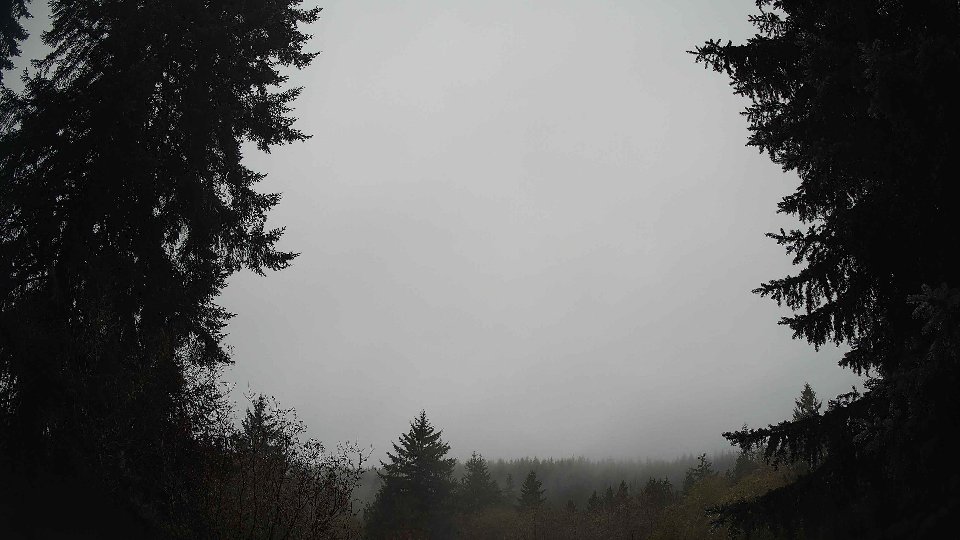 Pacific Northwest skyline timelapse on Nov 4th, 2025 at 7:15 AM