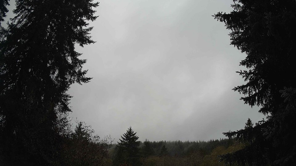 Pacific Northwest skyline timelapse on Nov 4th, 2025 at 8:45 AM