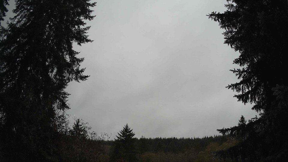 Pacific Northwest skyline timelapse on Nov 4th, 2025 at 9:00 AM