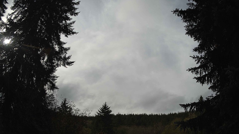 Pacific Northwest skyline timelapse on Nov 4th, 2025 at 11:45 AM