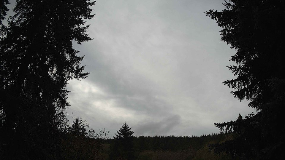 Pacific Northwest skyline timelapse on Nov 4th, 2025 at 12:30 PM