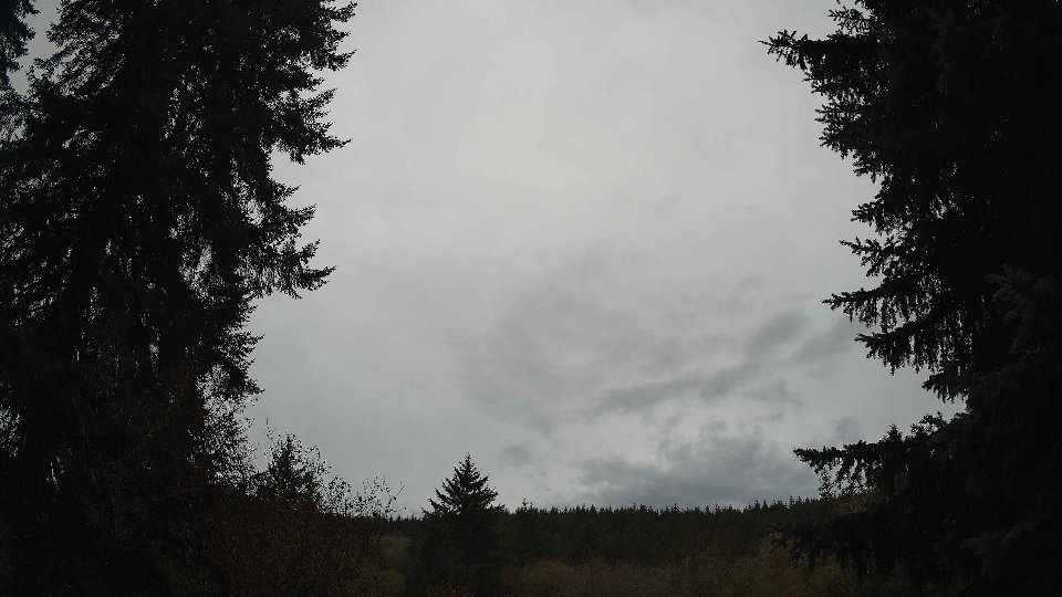 Pacific Northwest skyline timelapse on Nov 4th, 2025 at 4:30 PM