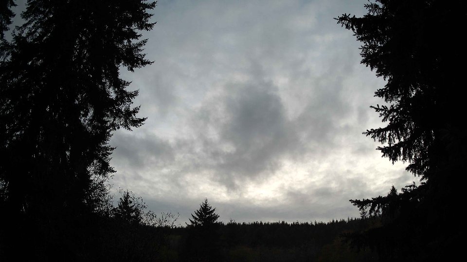 Pacific Northwest skyline timelapse on Nov 07, 2025 at 5:00 PM