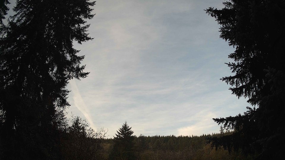 Pacific Northwest skyline timelapse on Nov 09, 2025 at 7:30 AM