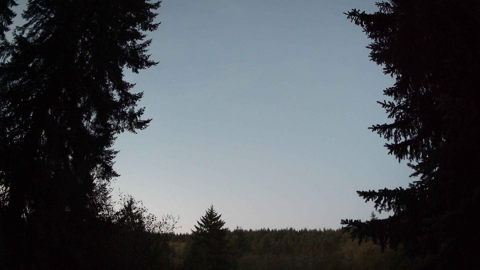 Pacific Northwest skyline timelapse on Nov 11, 2025 at 6:45 AM
