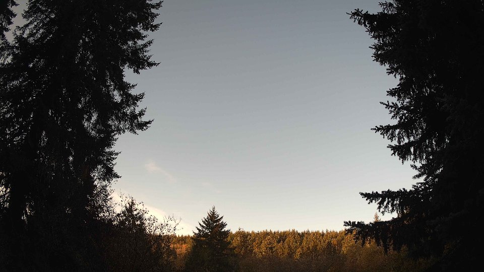 Pacific Northwest skyline timelapse on Nov 11, 2025 at 7:45 AM