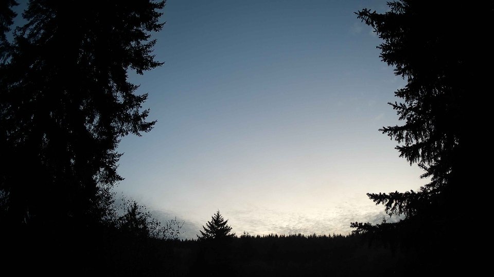 Pacific Northwest skyline timelapse on Nov 11, 2025 at 5:00 PM