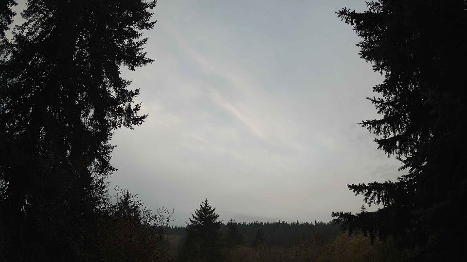 Pacific Northwest skyline timelapse on Nov 12, 2025 at 7:30 AM