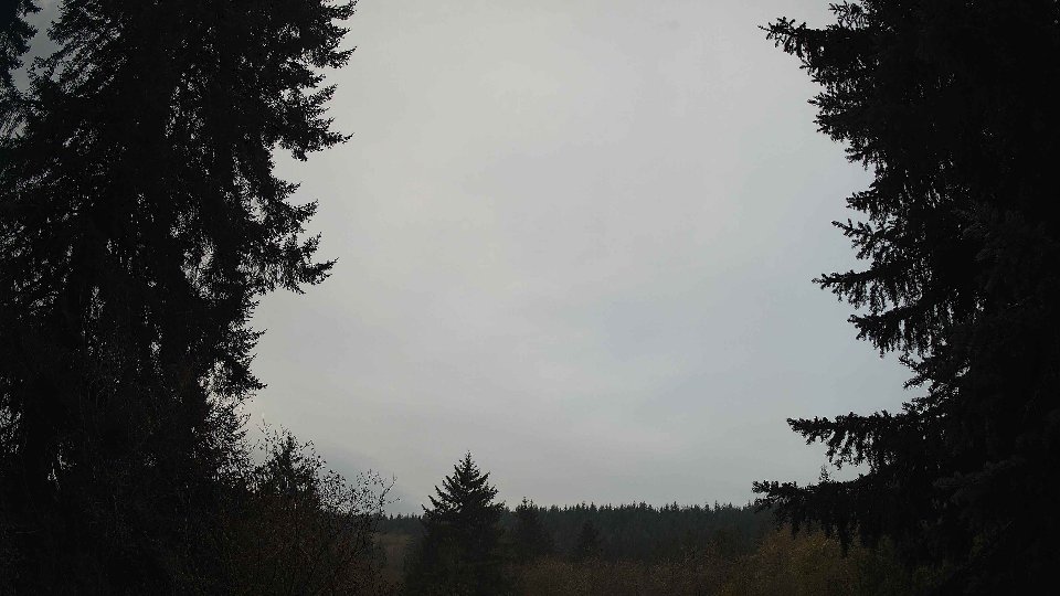 Pacific Northwest skyline timelapse on Nov 12, 2025 at 8:00 AM