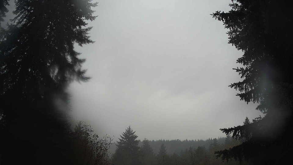 Pacific Northwest skyline timelapse on Nov 13, 2025 at 8:00 AM