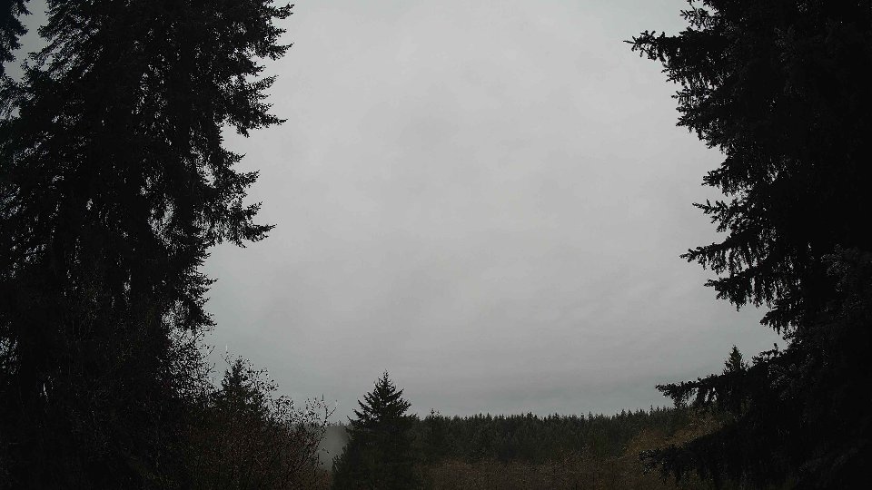 Pacific Northwest skyline timelapse on Nov 16, 2025 at 8:00 AM