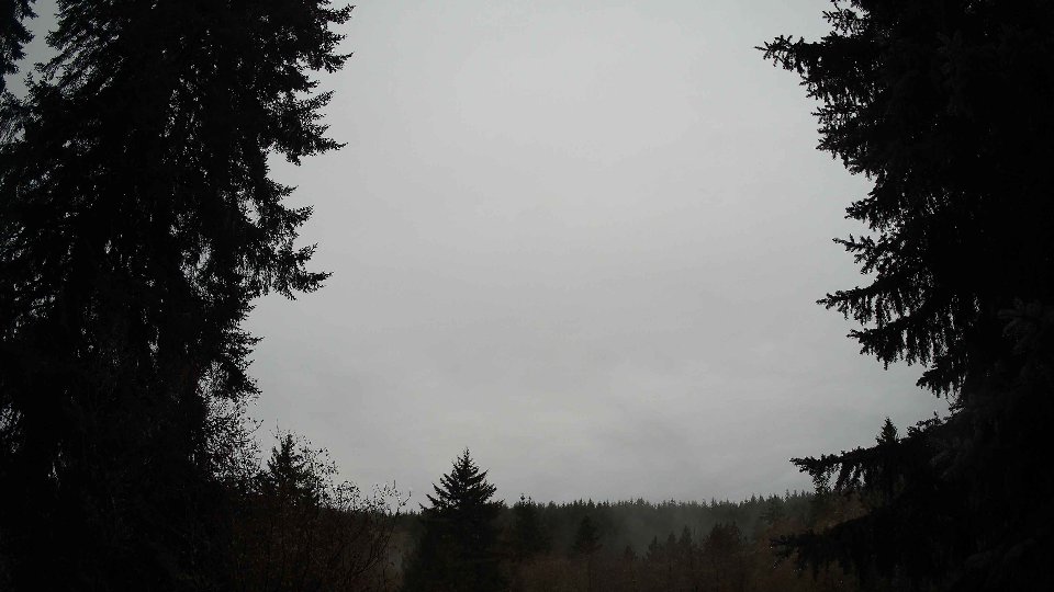 Pacific Northwest skyline timelapse frame from Nov 17th, 2025 at 7:15 AM