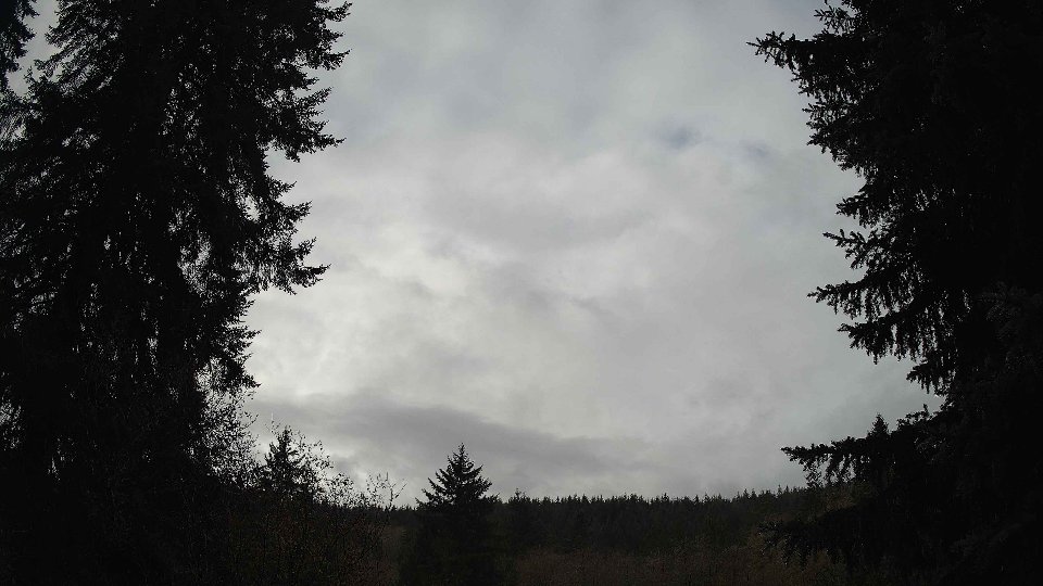 Pacific Northwest skyline timelapse frame from Nov 17th, 2025 at 10:45 AM