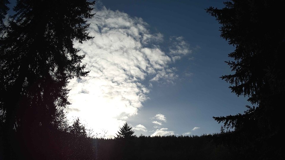 Pacific Northwest skyline timelapse frame from Nov 17th, 2025 at 2:15 PM