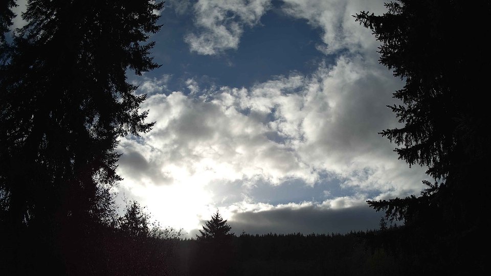Pacific Northwest skyline timelapse frame from Nov 17th, 2025 at 2:30 PM