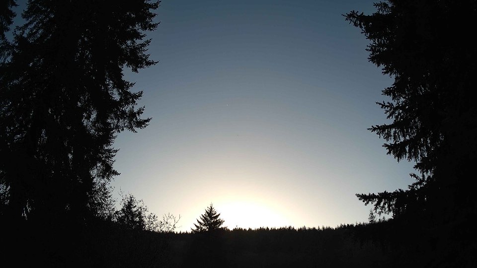 Pacific Northwest skyline timelapse frame from Nov 17th, 2025 at 3:30 PM