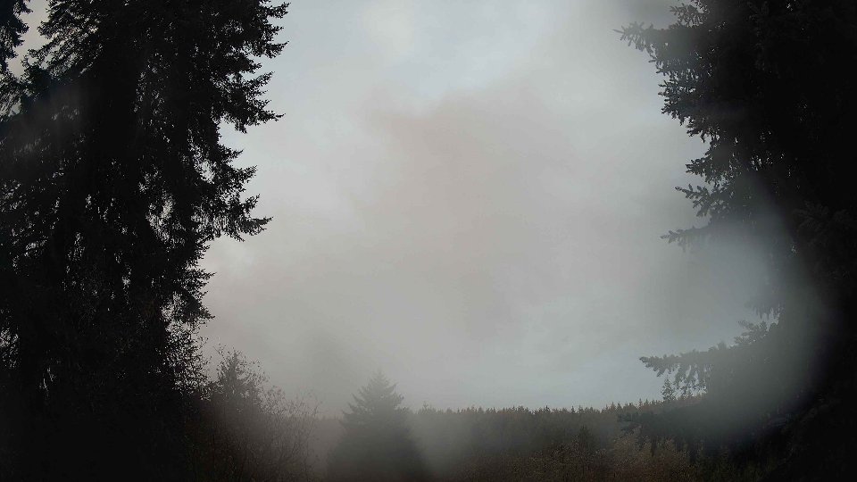 Pacific Northwest skyline timelapse frame from Nov 18th, 2025 at 7:30 AM
