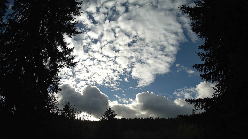 Pacific Northwest skyline timelapse frame from Nov 18th, 2025 at 2:15 PM