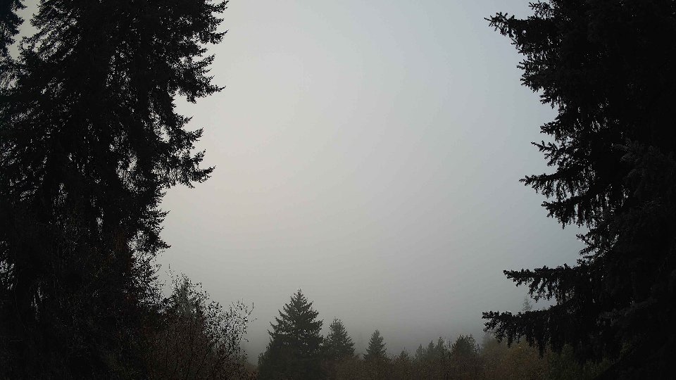 Pacific Northwest skyline timelapse on Nov 19th, 2025 at 8:15 AM