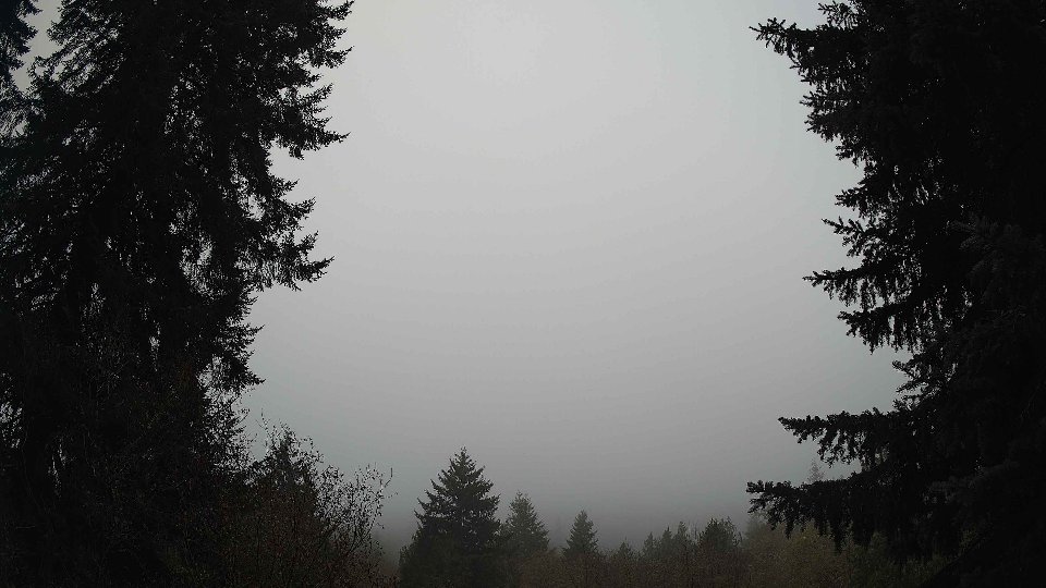 Pacific Northwest skyline timelapse on Nov 19th, 2025 at 8:30 AM