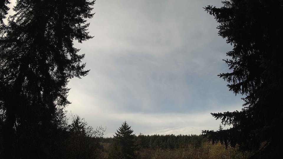 Pacific Northwest skyline timelapse on Nov 19th, 2025 at 10:15 AM