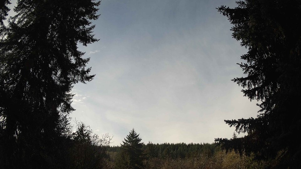 Pacific Northwest skyline timelapse on Nov 19th, 2025 at 10:45 AM
