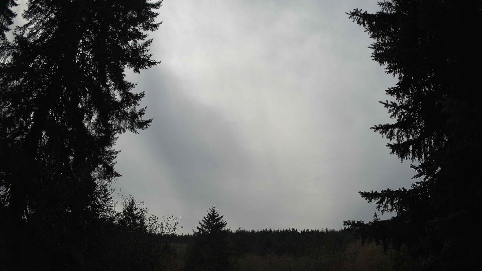 Pacific Northwest skyline timelapse on Nov 19th, 2025 at 12:15 PM