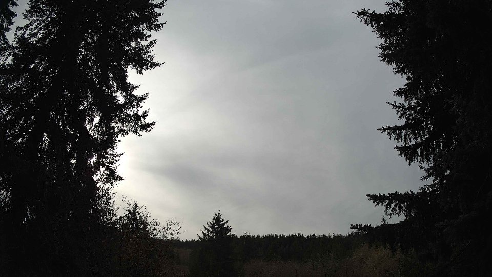 Pacific Northwest skyline timelapse on Nov 19th, 2025 at 1:15 PM