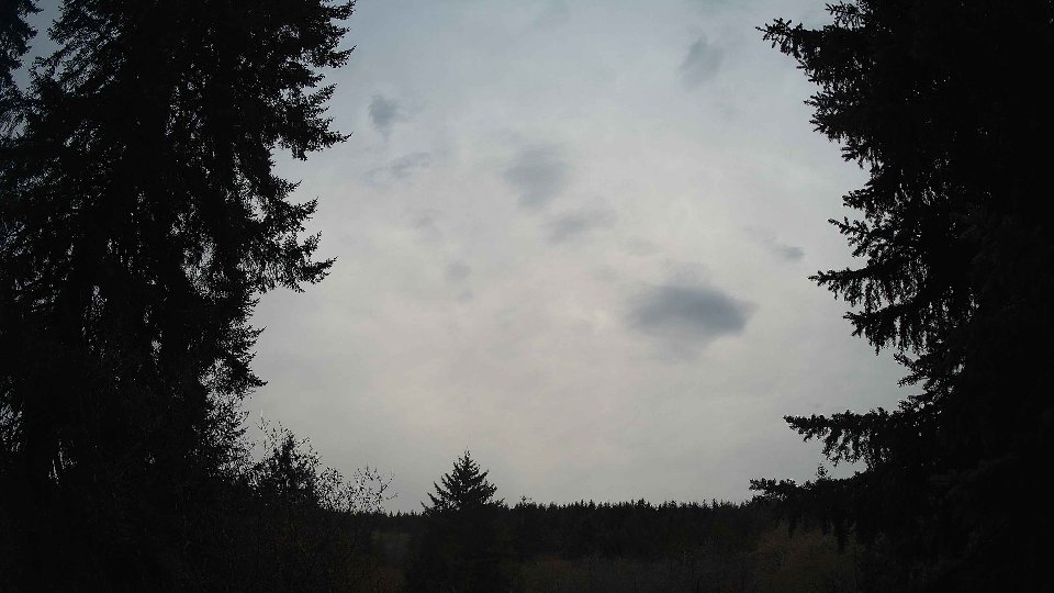 Pacific Northwest skyline timelapse on Nov 19th, 2025 at 4:15 PM