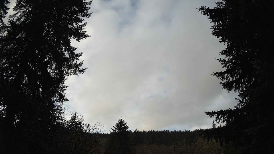 Pacific Northwest skyline timelapse frame from Nov 20th, 2025 at 9:30 AM