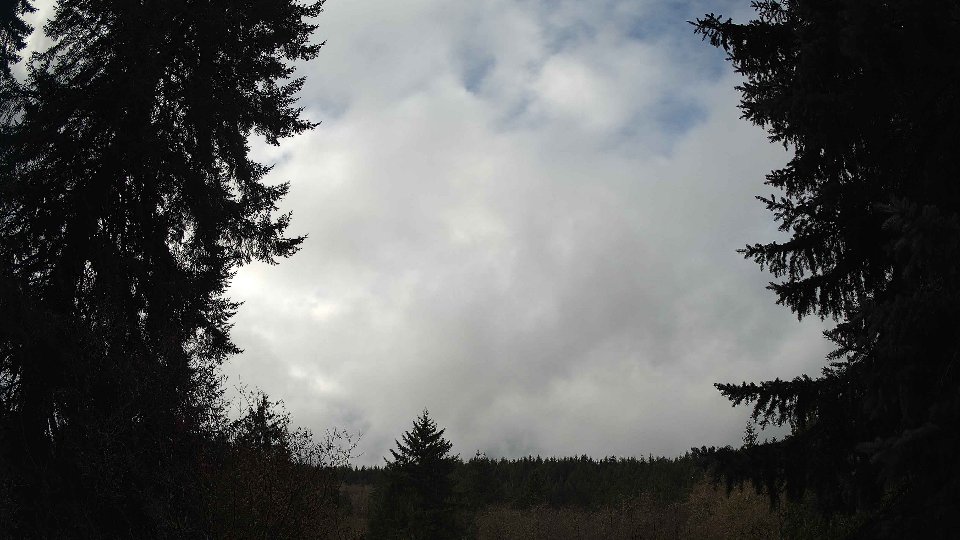 Pacific Northwest skyline timelapse frame from Nov 20th, 2025 at 10:45 AM