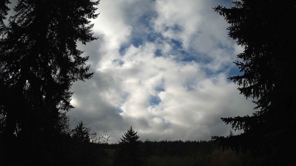 Pacific Northwest skyline timelapse frame from Nov 20th, 2025 at 12:00 PM
