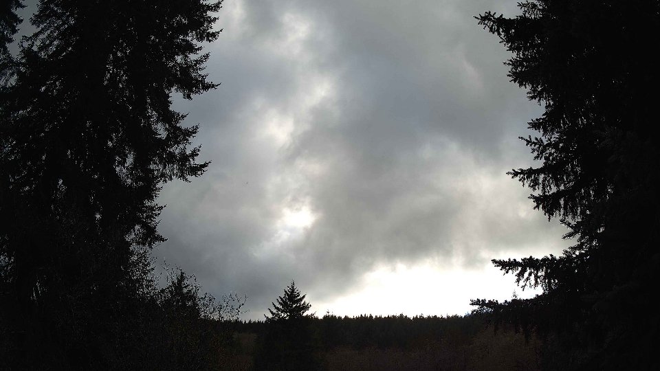 Pacific Northwest skyline timelapse frame from Nov 20th, 2025 at 2:45 PM