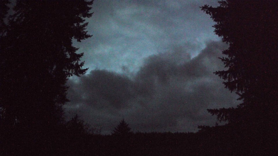 Pacific Northwest skyline timelapse frame from Nov 20th, 2025 at 5:16 PM